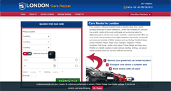 Desktop Screenshot of londoncarsrental.com